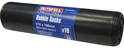 Black Rubble Sacks (Roll 10)