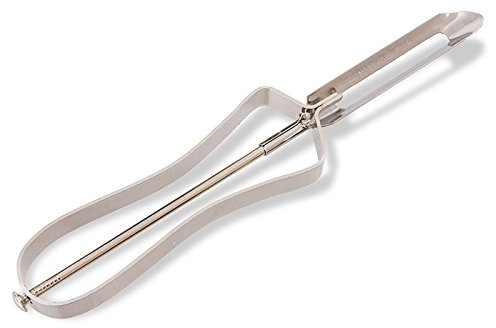 “Old-School” Professional Vegetable, Potato, Carrot Peeler – Stainless Steel Body and Blade