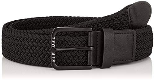 Rip Curl Herren Hope Rope Belt Gürtel, Black, one Size