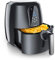 Arendo - XXL Heißluftfritteuse 5,2 Liter - Airfryer - Frittieren ohne Öl - Fritteuse mit 1800W - bis 200 Grad - Timer - 7 Programme - 3D Umluftsystem - digitalem Display - Schwarz