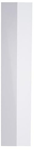 Cornière 90 ° Aluminium Blanc - 2ML - Extérieur 50 X 50 mm