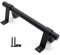 WJUAN Barn Door Handle, 200mm Long Black Solid Carbon Steel Door Handle, Sliding Door Handles for Kitchen Bedroom Closet