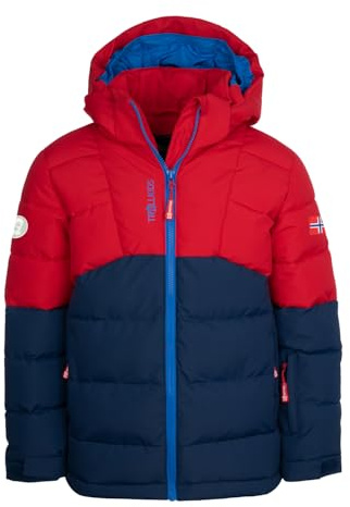 Trollkids Kids Gryllefjord Jacket 128, Bright red