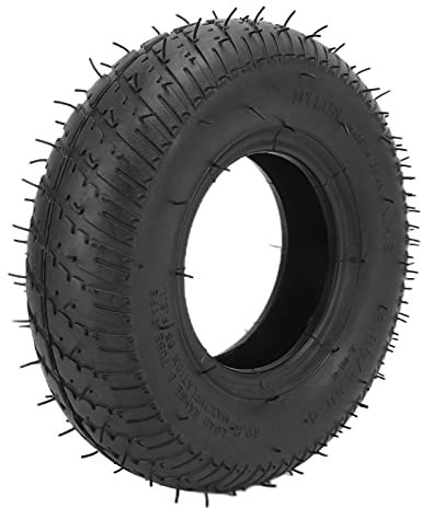 Kuuleyn Sackkarren-Reifen, 2,80/2,50-4 Zoll Gummi-Luftreifen 8,5 Zoll/21,59 cm Durchmesser für 4 Zoll/10,16 cm Felge Sackkarre Utility Cart Elektroroller