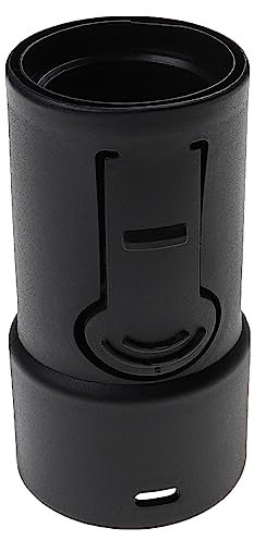 vhbw Schlauch-Adapter kompatibel mit Siemens Z3.0, Z4.0, Z1.0, Z2.0, Xs Dino E Staubsauger, Staubsaugerschlauch - Anschlussadapter, Schwarz