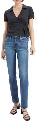 Levi's Damen 712 Slim Jeans, Blue Wave Mid, 29W / 32L EU