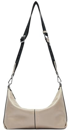 Liebeskind Berlin Damen-Umhängetasche „Paris S“ I Hobo Bag Damen aus Leder mit Schulter- und Crossbody-Riemen I Schultertasche Hauptfach mit Reißverschluss, 2 Innenfächer I Shoulder Bag