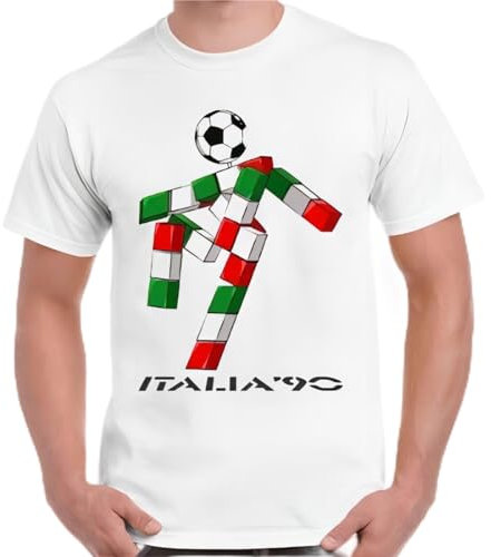 Italia 90 Logo World Cup Football Soccer Italy 1990 Fan Unisex T Shirt