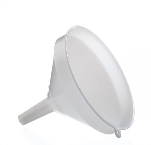 DIAH DO IT AT HOME Plastic Funnel Without Strainer Kitchen Tool Filling Oil Water Wine Pouring Fuel Spout Liquid (Diameter: 25 cm)