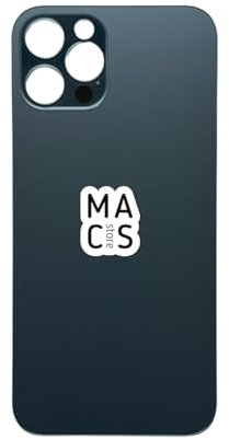 Generisch Rückglas Rückabdeckung Ersatz-Glas für iPhone 12 Pro Max (Pazifikblau)