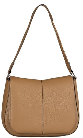 TOM TAILOR Denim Neda Damen Satteltasche Umhängetasche Klein Braun
