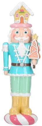 Timstor Nussknacker Nutcracker Gebäck, 35,5 cm, Polyresin, Weihnachtsdekoration