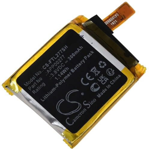Batteria per smartwatch Fossil Launches LTE, 3,8 V, ai polimeri di litio