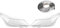 LST 2x Scheinwerferglas Streuscheibe Frontlicht Abdeckung links rechts Set kompatibel mit BMW 5er E60 E61 Touring 2001-2010