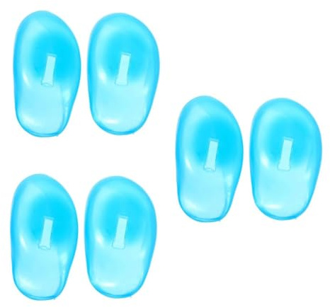 COLLBATH 3 Pares Cubierta Del Oído Oreja De Tinte De Pelo Protector De Orejas Tapones Para Los Oídos De Natación Protectores De Oídos Para Bebés Cubiertas Para Los Oídos De La Ducha Blue