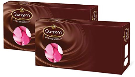 Gangemi Confetti al Cioccolato Sfumato Celeste, 2000 gr (2000 g, Sfumato Rosa)
