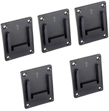 Eruceky 5Pcs Maschinenhalter Wandhalterung, TEPULAS Maschinenhalter, Werkzeughalter Wandhalterung, für Makita 18V Bohrwerkzeuge & Power Multitool, Elektrowerkzeug, Werkzeugaufbewahrung