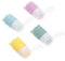 WRITWAA Bouteilles de Voyage en Silicone 30Ml Lot de 4 Flacons Compressibles pour Accessoires de Toilette pour Voyage Pratiques et Faciles à Remplir