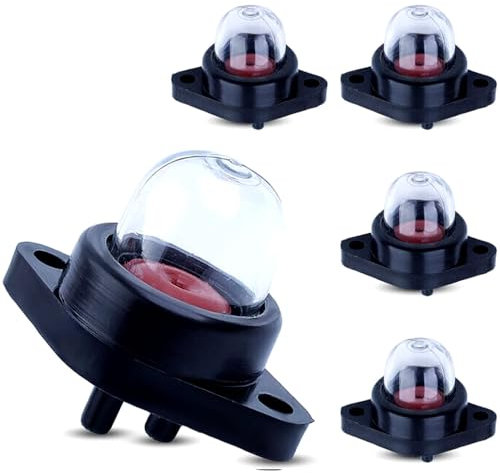 5 Stück Primer Pumpe Kraftstoffpumpe Benzinpumpe für Kettensägen GebläseTrimmer Vergaser Snap-in Primer Bulb Pump, General Snap-In Primer Kraftstoffbirne Vergaser Primer Pumpe Kraftstoffbirnen