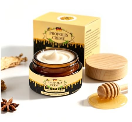 Bee Venom Cream, Bienengiftsalbe mit Beifuß & Nelke – Bienengiftcreme, Tägliche Pflege für Gelenke, Muscle& Hautpflege, Beruhigende Kräutersalbe für den Körper, Kühlend & anschließend wärmend, 100g