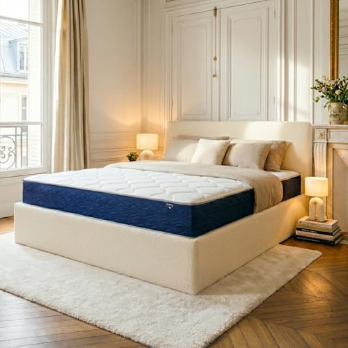 Morphea France - Matratze Lumea One+ 90 x 200 cm – 20 cm dick – mehrschichtiger Schaumstoff – fest & weich – atmungsaktiv, langlebig – erholsamer Schlaf – hervorragendes Preis-Leistungs-Verhältnis