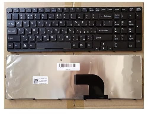 LXCOZED US/RU/UK für Sony für VAIO SVE 15 Serie SVE15111 SVE1511 SVE15 SVE15113 Laptop Schwarze Tastatur US Version(Silver)