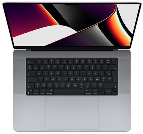 Apple Macbook Touch Bar 16 con i9 CPU 8 core(16-pollici,32GB di RAM,1TB di Memoria SSD)(QWERTY Italiano) Grigio Siderale(Ricondizionato)
