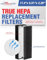 LifeSupplyUSA 2 Stück Ersatz Filter Passend für Blueair Sense Luftreiniger, 2 HEPA und 2 Carbon Filter