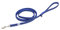 IDC Color & Gray gumierte Leine, 14 mm x 1,8 m mit Schlaufe, Blau-Grau