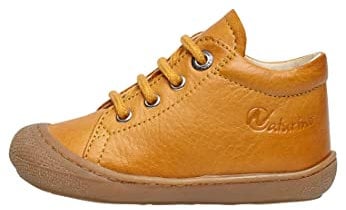 Naturino Chaussures Premiers Pas en Cuir, Orange 18