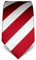 Vincenzo Boretti Herren Krawatte reine Seide gestreift edel Männer-Design zum Hemd mit Anzug für Business Hochzeit 8 cm schmal/breit weinrot