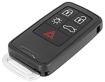 X AUTOHAUX 5-Tasten Schlüsselhülle Schwarz Für Volvo XC60 10-13 1pc | Kunststoff, 7x3.5x1cm, PG788A, Nicht-OEM, Für Volvo: S80 07-13, V70 08-10, XC70 08-13, S60 11-12, V40 13