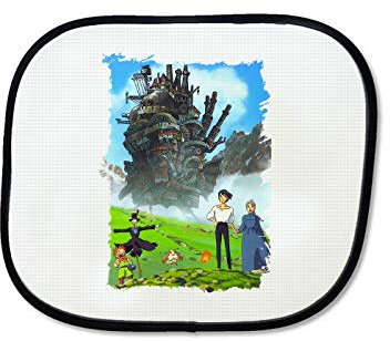 Parasol EL Castillo Ambulante Anime sunshield Coche