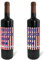 Regalo original. 2 Botellas de vino tinto Ser del Atlético mola un huevo. 75cl.