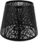 OSALADI Tree Shadow Lampshade, E27 Table Lamp Shade Hollow Out Metal Lamp Shade Light Accessories for Table Lamp Floor Light, 19X19X15cm, Black