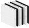 3 Pack AP-1512HH Replacement Filter Set for Coway Airmega AP-1512HH and and Airmega 200M air Purifier, Compared to Part #3304899, 3 True HEPA + 3 Carbon Filters