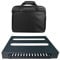 GOKKO Gitarren-Pedalboard, 35 x 27 cm, Gitarren-Pedalboard mit Tragetasche, integrierter Netzteilhalterung