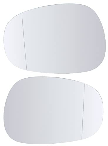 Doo Engy Spiegelglas Ersatzspiegel Außenspiegel Glas Spiegel Ersatz Spiegelgläser beheizbar links und rechts für 1er E81 E87 E88 E82 3er E90 E91 E92 E93 2008-2012