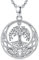 Collier Arbre de Vie pour Femme Pendentif Arbre de Vie Argent Sterling 925 Bijoux Arbre de Vie Argent Personnalisé pour Femme, Cadeau Anniversaire pour Filles Maman…