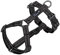 EXCELLENT ELITE SPANKER Kein Zug Hundegeschirr reflektierende Nylon Weste L-förmig einstellbar einfaches Haustier Geschirr für kleine mittlere große Rassen Hunde Walking Training(BLK-M)