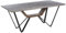 Esstisch Betonoptik grau/schwarz 180 x 90 cm für 6 Personen Esszimmer Alcantra