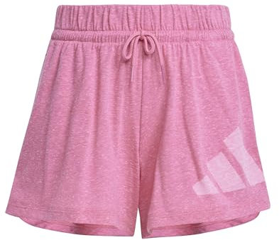 adidas Mädchen Essentials Shorts, Pink Fusion/White, 9-10 Years