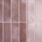 CRE8TIVE Pink Marble Effect Wall Tiles Self Adhesive Rectangular Tile Stickers Waterproof Stick on Tiles Splashback for Kitchen Bathroom Tile for Fireplace Laundry Room Stairs 4 Pcs 30.5cm x 30.5cm