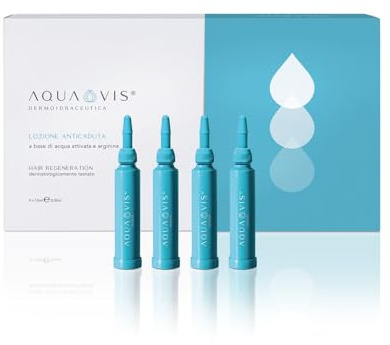 Aquavis Anti-Haarausfall-Behandlung mit Aquavis, Arginin, Koffein, Panthenol, Rosmarin- und Minzextrakt, 60 ml
