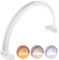 SAVILAND Half Moon Light Nail Light for Desk 48w Nail Desk Lamp, Eyelash Light, Makeup, Tattoo, Spa, Salon, Nail Tech Lamp Dimming & Color Temperature Adjustable Nail Salon