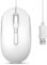 perixx PERIMICE-222U Souris USB avec Câble - Câble Long de 1,8 Métre - Design Optique 1200/1600/2000 DPI - Blanc