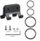 Road Bike Number Plate Bracket, Mounting, Compatible with Different Number Plates (B)