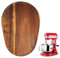 Acacia Wood Mixer Slider Mat for Kitchen Aid 5-8 Qt Tilt-Head Stand Mixer Kitchen Appliance Slider Tray Countertop Storage Attachments
