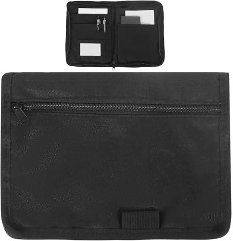 YUNXCNA Fahrzeugmappe, 24 x 17,5 cm Auto Tragbare Handschuhfach Organizer, Handschuhfach Organizer, Kfz Mehrzweck Dokumente tasche mit Mehreren Fächern, für Quittungen, Tickets, Aufbewahren, Schecks