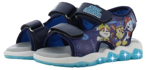 Leomil Paw Patrol Sandalen Jungen | Sandalen Kinder mit Chase, Kindersandalen Jungen, Sommerschuhe Kinder, Nickelodeon, Geschenk